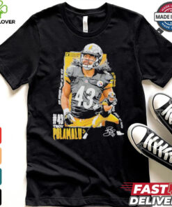 Pittsburgh Steelers #43 Troy Polamalu Shirt 2 Pittsburgh Steelers #43 Troy Polamalu Shirt