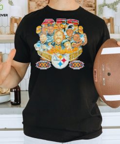 Pittsburgh Steelers AFC Champions caricature vintage shirt