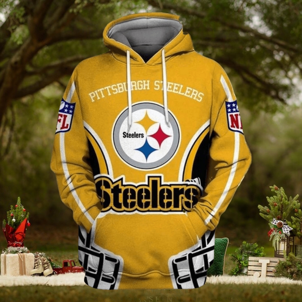 Pittsburgh Steelers AOP Hoodie 3D Ver 29 Pittsburgh Steelers AOP Hoodie 3D Ver 29