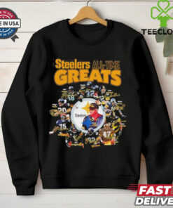 Pittsburgh Steelers All time Greats signatures shirt