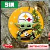 Pittsburgh Steelers Baby Yoda NFL Christmas 2023 Christmas Tree Decorations Ornament_88754556 1 768x768