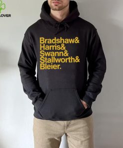 Pittsburgh Steelers Bradshaw Harris Swann Stallworth Bleier Shirt