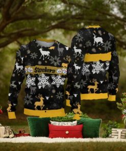 Pittsburgh Steelers Christmas Pattern Ugly Sweater Christmas For Fans