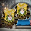 Spain Flag pattern sport soccer team World Cup qatar champions football Ugly Xmas Sweater