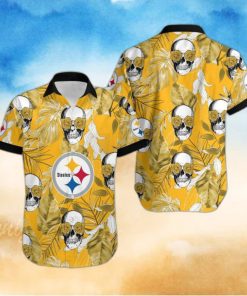 Pittsburgh Steelers Ninja Cloud Blackest Hawaiian Shirt Holiday