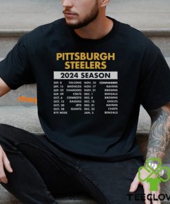 Pittsburgh Steelers Complete Schedule 2024 Shirt