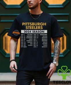 Pittsburgh Steelers Complete Schedule 2024 Shirt