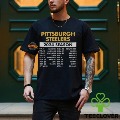 Pittsburgh Steelers Complete Schedule 2024 Shirt