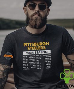 Pittsburgh Steelers Complete Schedule 2024 Shirt