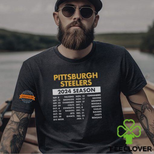 Pittsburgh Steelers Complete Schedule 2024 Shirt