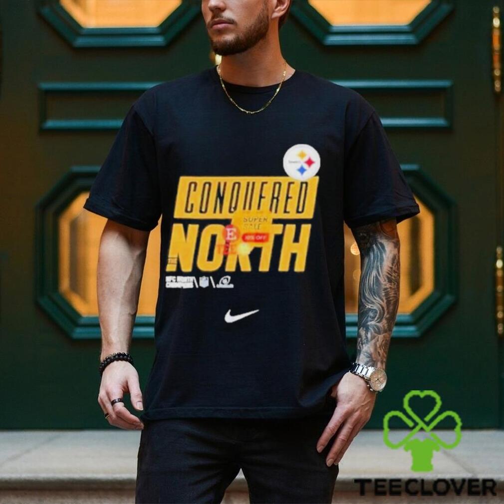 Pittsburgh Steelers Conquered The North Nfl 2023 Playoff Shirt - Peanutstee