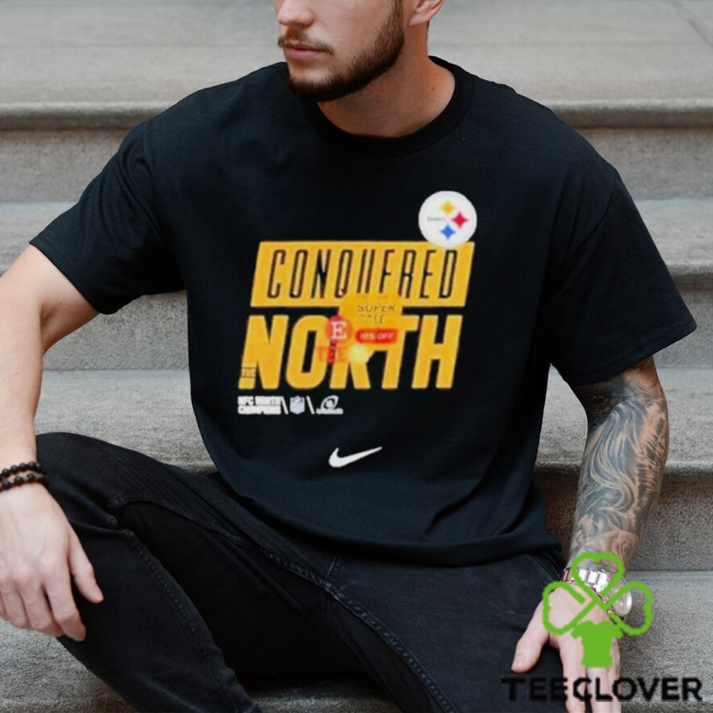 Pittsburgh Steelers Conquered The North Nfl 2023 Playoff Shirt - Peanutstee