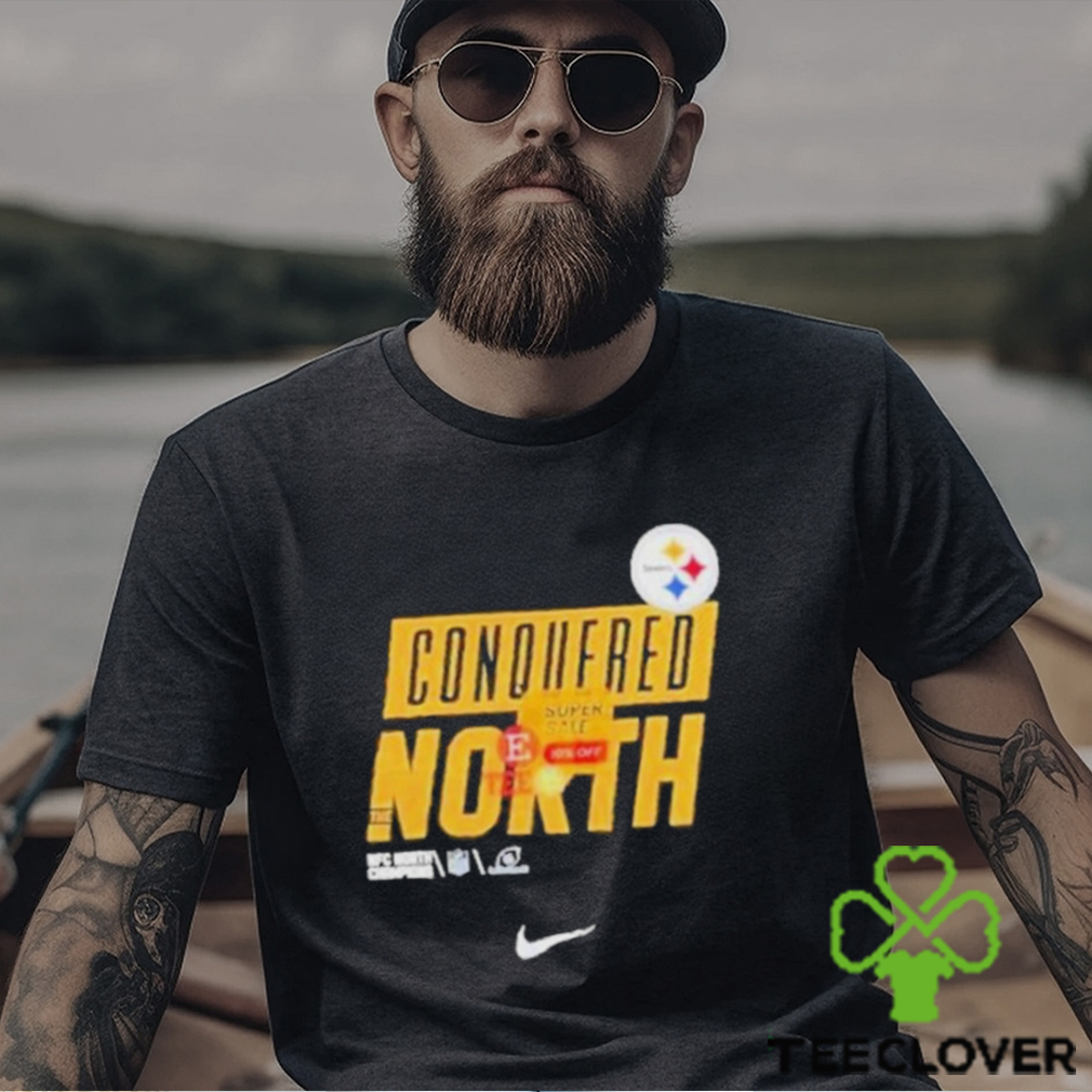 Pittsburgh Steelers Conquered The North Nfl 2023 Playoff Shirt - Peanutstee