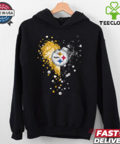 Pittsburgh Steelers Crystal Heart Shirt 2 Pittsburgh Steelers Crystal Heart Shirt