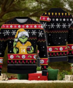 Pittsburgh Steelers Custom Chrismas Ugly Sweater