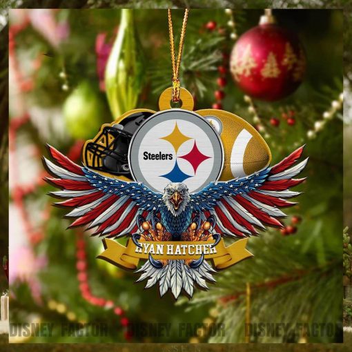 Pittsburgh Steelers Decorations, Eagles Christmas Ornaments