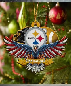Pittsburgh Steelers Decorations, Eagles Christmas Ornaments