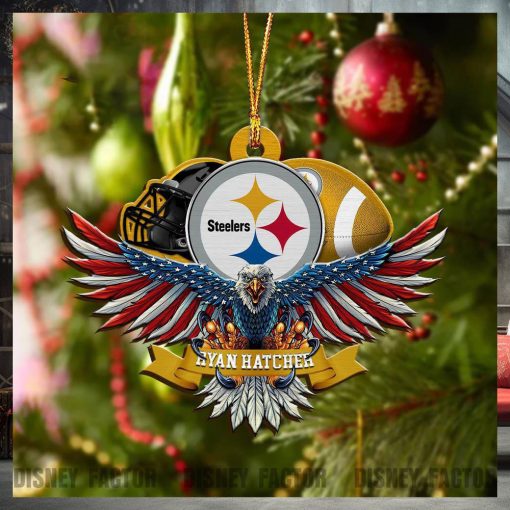 Pittsburgh Steelers Decorations, Eagles Christmas Ornaments