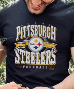 Pittsburgh Steelers Established Banner T Shirt