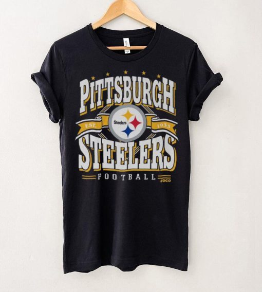 Pittsburgh Steelers Established Banner T Shirt