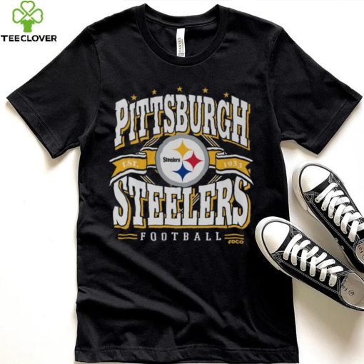 Pittsburgh Steelers Established Banner T Shirt