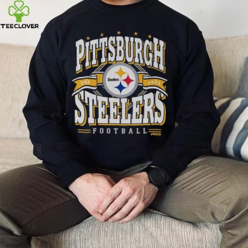 Pittsburgh Steelers Established Banner T Shirt