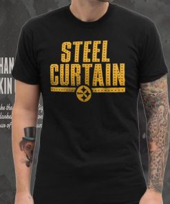 Pittsburgh Steelers Fanatics Branded Hometown Collection Steel Curtain T Shirt