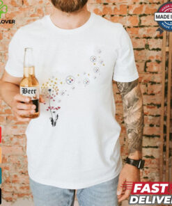 Pittsburgh Steelers Floral Dandelion Shirt