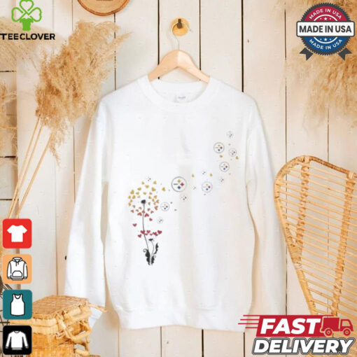 Pittsburgh Steelers Floral Dandelion Shirt