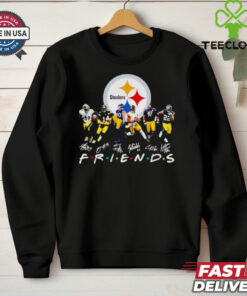Pittsburgh Steelers Friends football players signatures shirt