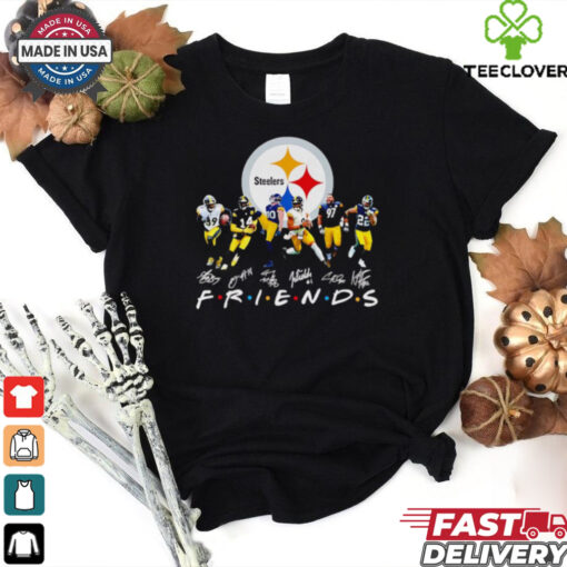 Pittsburgh Steelers Friends football players signatures shirt
