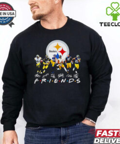Pittsburgh Steelers Friends football players signatures shirt