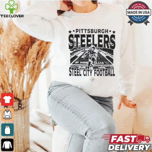 Pittsburgh Steelers Gameday Steel City Football Vintage Stadium Shirt