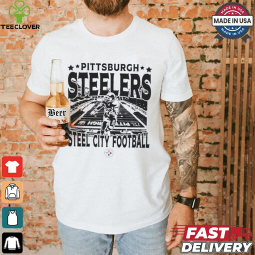 Pittsburgh Steelers Gameday Steel City Football Vintage Stadium Shirt