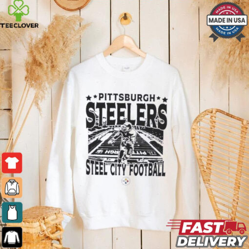 Pittsburgh Steelers Gameday Steel City Football Vintage Stadium Shirt