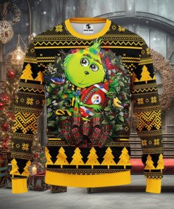 Pittsburgh Steelers Grinch Hug Christmas Ugly Sweater