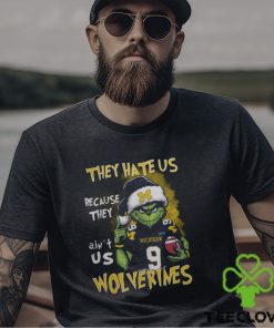 Pittsburgh Steelers Grinch They Hate Us Because Ain’t Us Wolverines Shirt