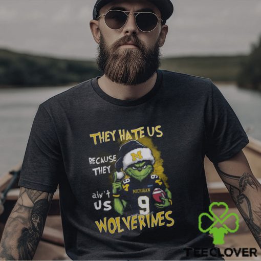 Pittsburgh Steelers Grinch They Hate Us Because Ain’t Us Wolverines Shirt