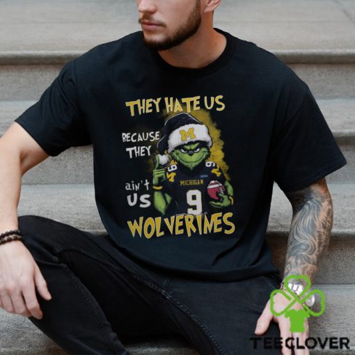 Pittsburgh Steelers Grinch They Hate Us Because Ain’t Us Wolverines Shirt