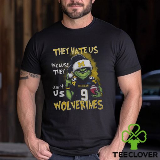 Pittsburgh Steelers Grinch They Hate Us Because Ain’t Us Wolverines Shirt
