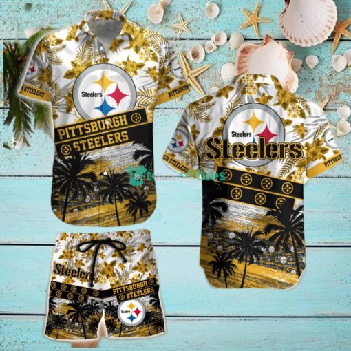 Pittsburgh Steelers Hawaiian Shirt And Summer Shorts For Fans