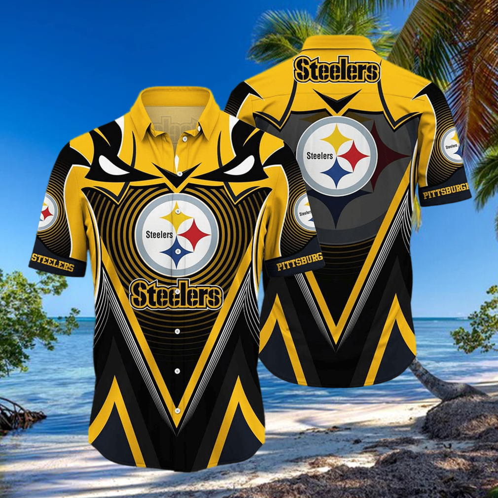 Pittsburgh Steelers Hawaiian Shirt Short Style New Hot Trending Summer Best  Men Women - Limotees