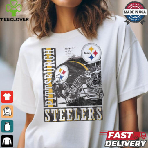 Pittsburgh Steelers Helmet Dash T Shirt