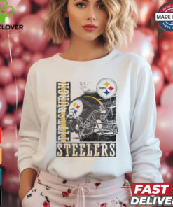 Pittsburgh Steelers Helmet Dash T Shirt