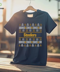 Pittsburgh Steelers Holiday Christmas Tree T Shirt