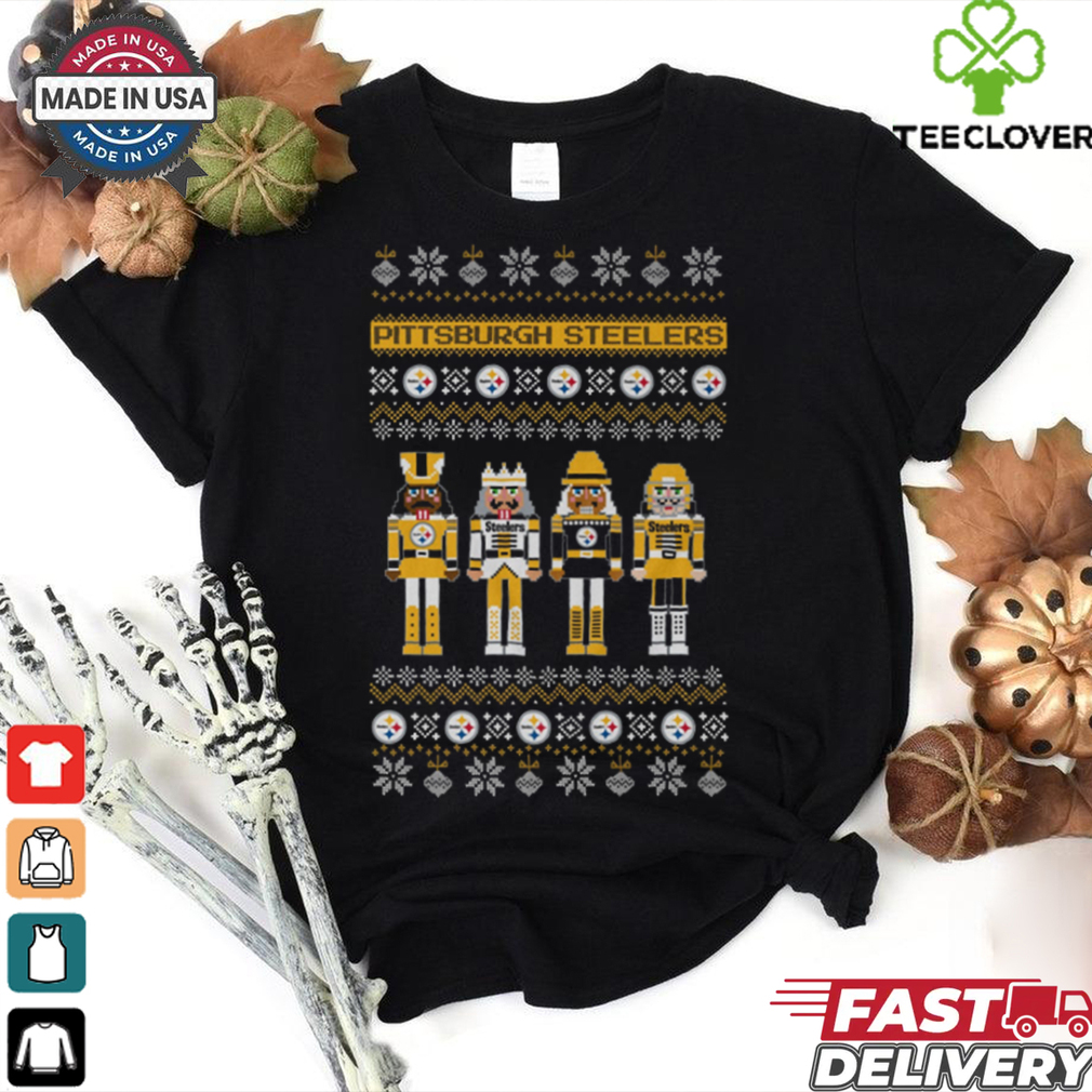 Pittsburgh Steelers Holiday Nutcracker Sweater T Shirt Pittsburgh Steelers Holiday Nutcracker Sweater T Shirt