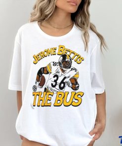 Pittsburgh Steelers Jerome Bettis Homage Gray Retired Player Caricature Tri Blend T Shirt 1 Pittsburgh Steelers Jerome Bettis Homage Gray Retired Player Caricature Tri Blend T Shirt