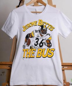 Pittsburgh Steelers Jerome Bettis Homage Gray Retired Player Caricature Tri Blend T Shirt 2 Pittsburgh Steelers Jerome Bettis Homage Gray Retired Player Caricature Tri Blend T Shirt