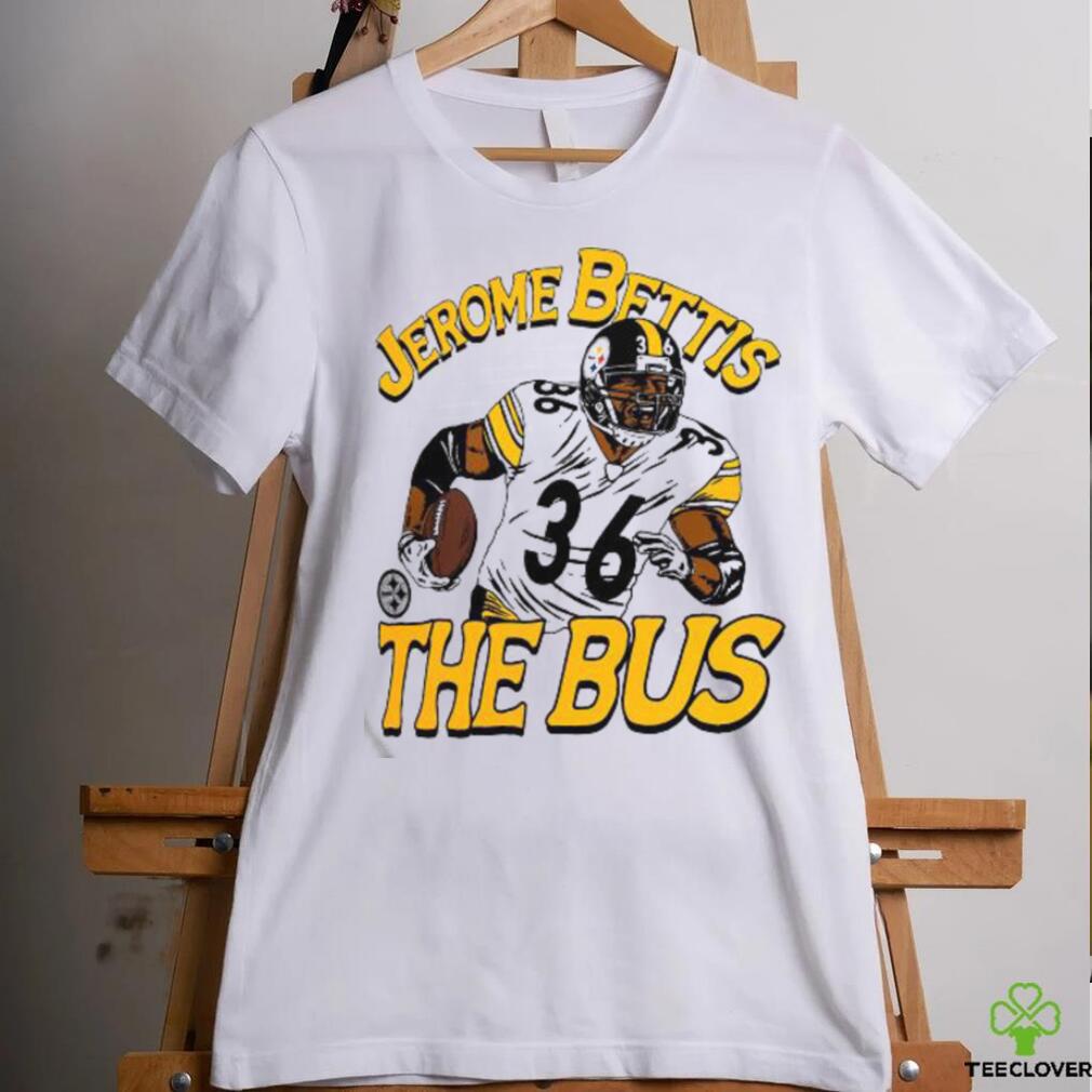 Pittsburgh Steelers Jerome Bettis Homage Gray Retired Player Caricature Tri Blend T Shirt Pittsburgh Steelers Jerome Bettis Homage Gray Retired Player Caricature Tri Blend T Shirt