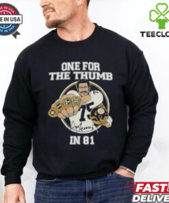 Pittsburgh Steelers Joe Greene One For The Thumb In 81 Shirt